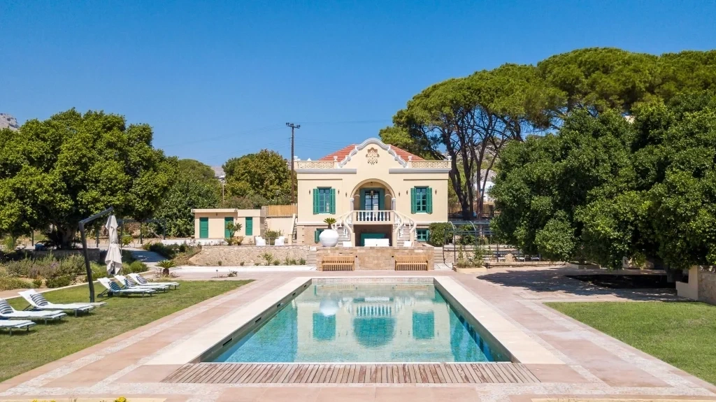 1 - vente villa vue mer rhodes egée méridionale grèce