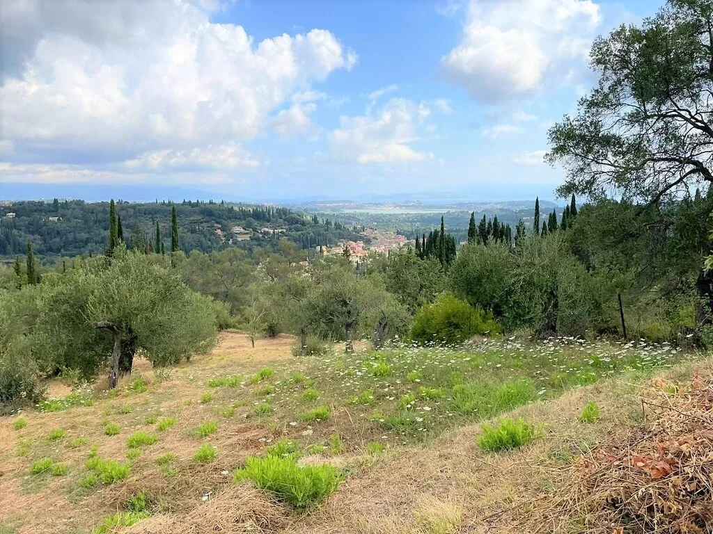 1 - venta terreno vista al mar achílleion islas jónicas grecia