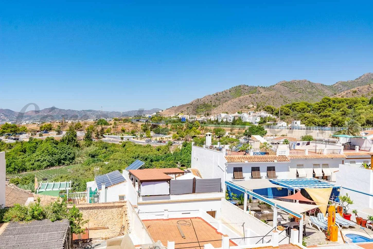 2 - vente maison vue mer maro andalousie espagne