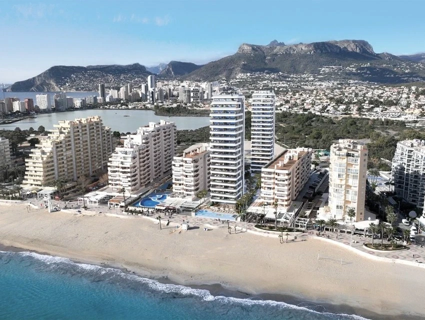 1 - vente appartement pieds dans l'eau calpe - costa blanca communauté valencienne espagne