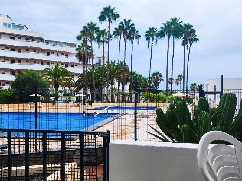 2 - vente appartement plage à pied playa de las américas ténérife - canaries espagne