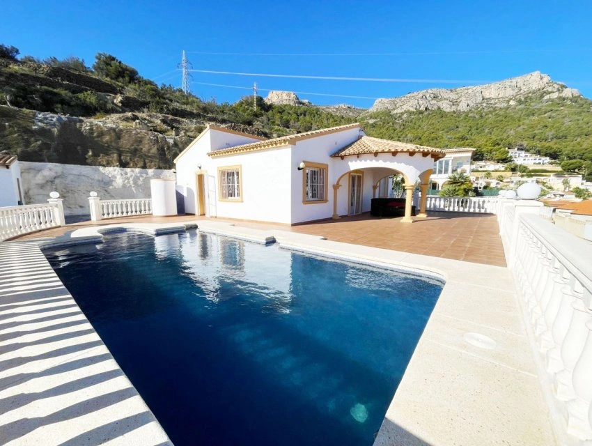 2 - vente villa vue mer calpe - costa blanca communauté valencienne espagne