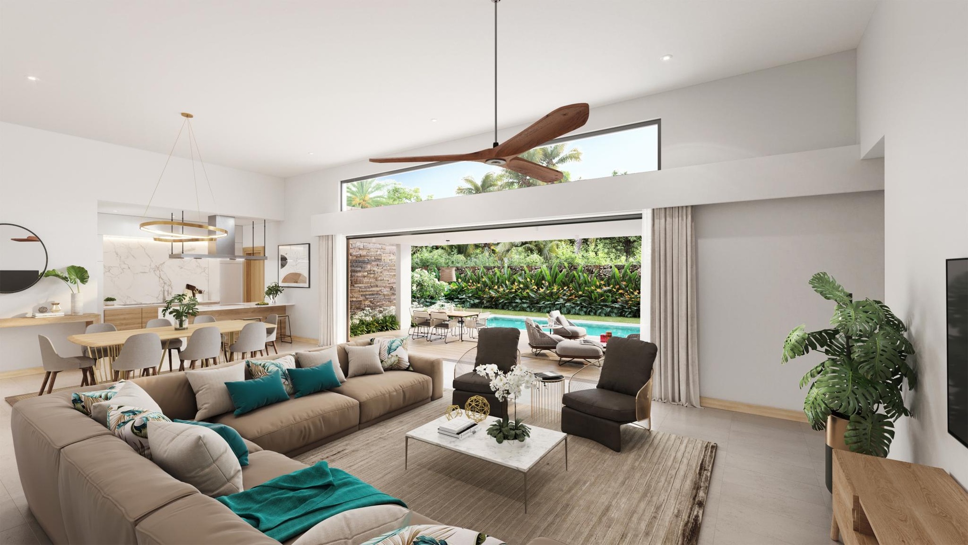 2 - house for sale in grand baie rivière du rempart mauritius