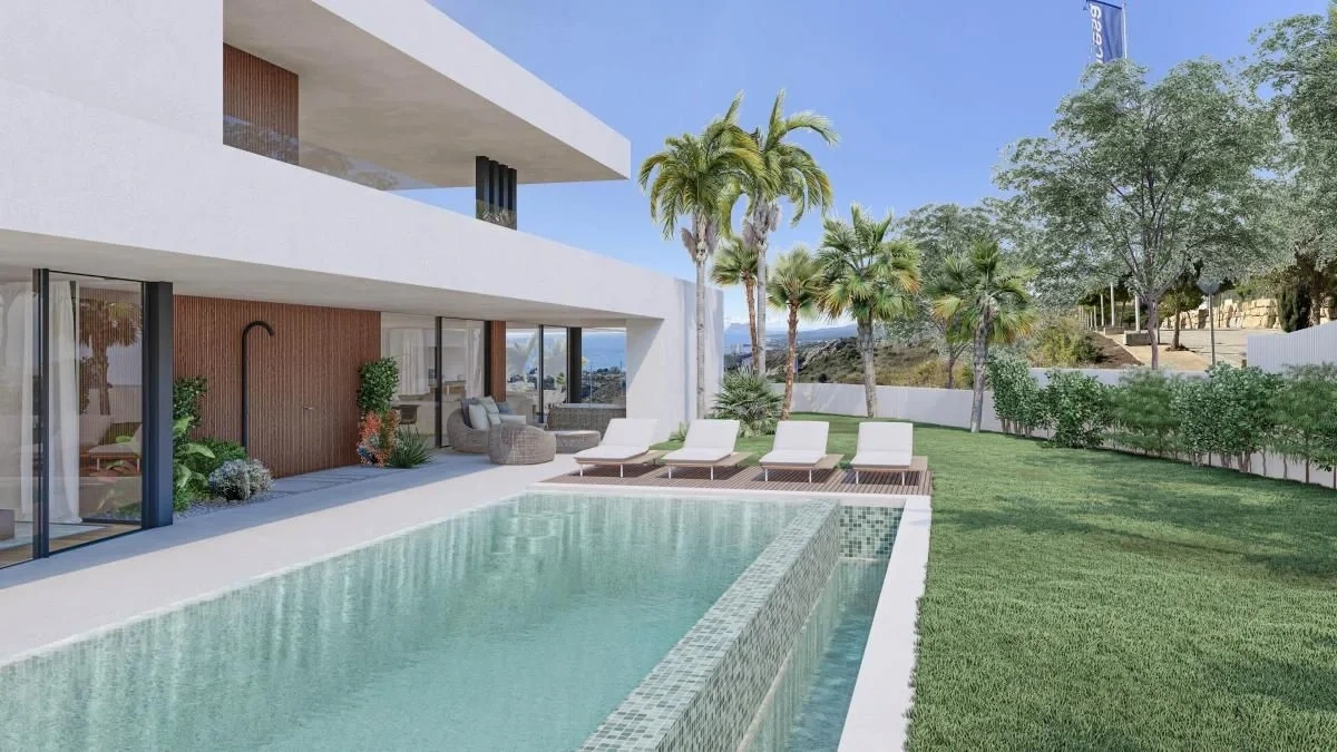 2 - vente villa vue mer manilva andalousie espagne