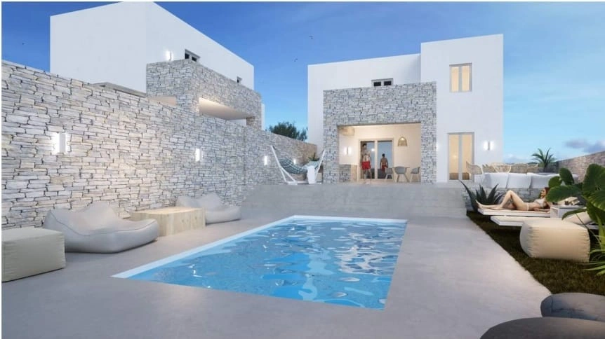 1 - vendita casa fronte mare paro - cicladi egeo meridionale grecia