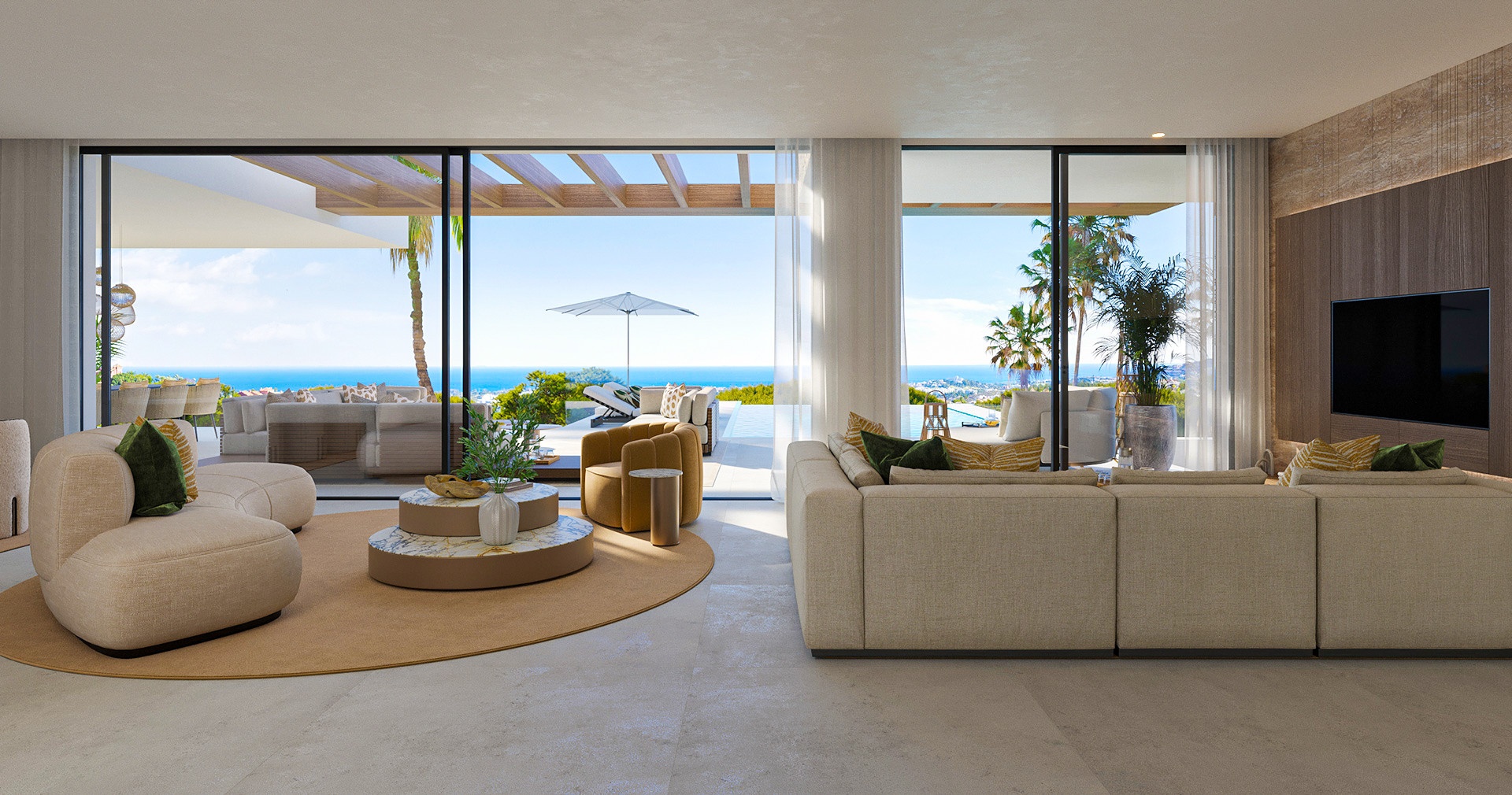 2 - vente maison vue mer estepona - costa del sol andalousie espagne