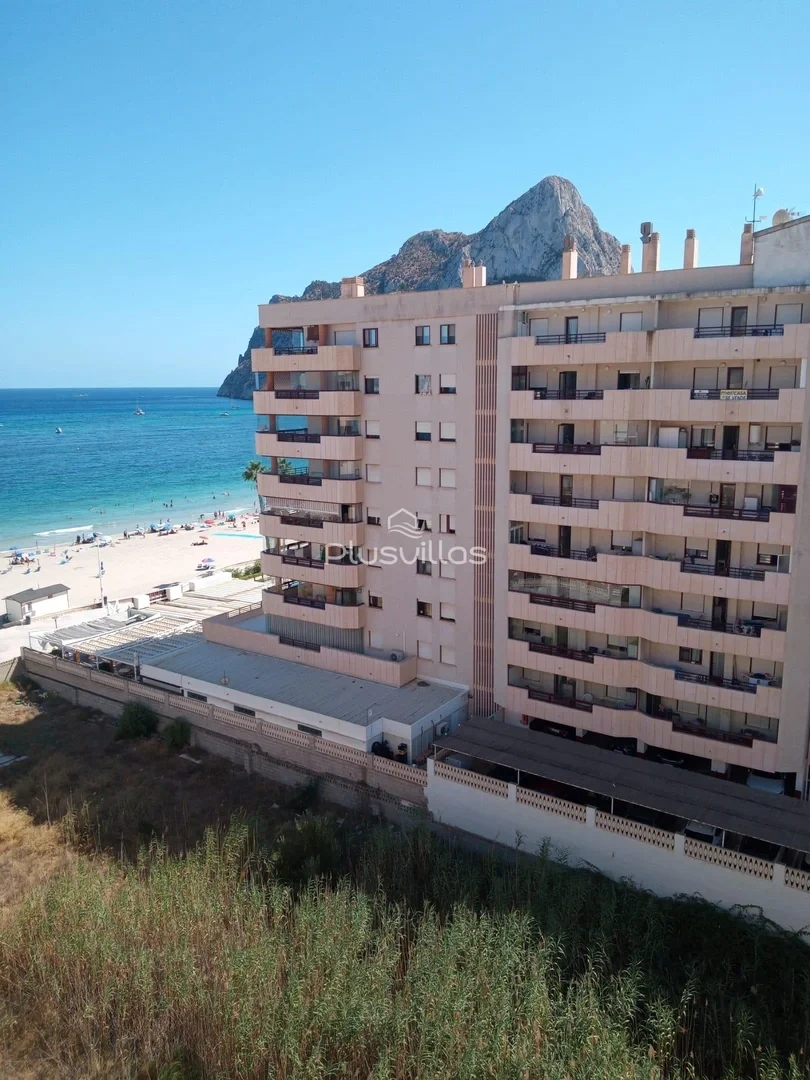 1 - vente appartement pieds dans l'eau calpe - costa blanca communauté valencienne espagne