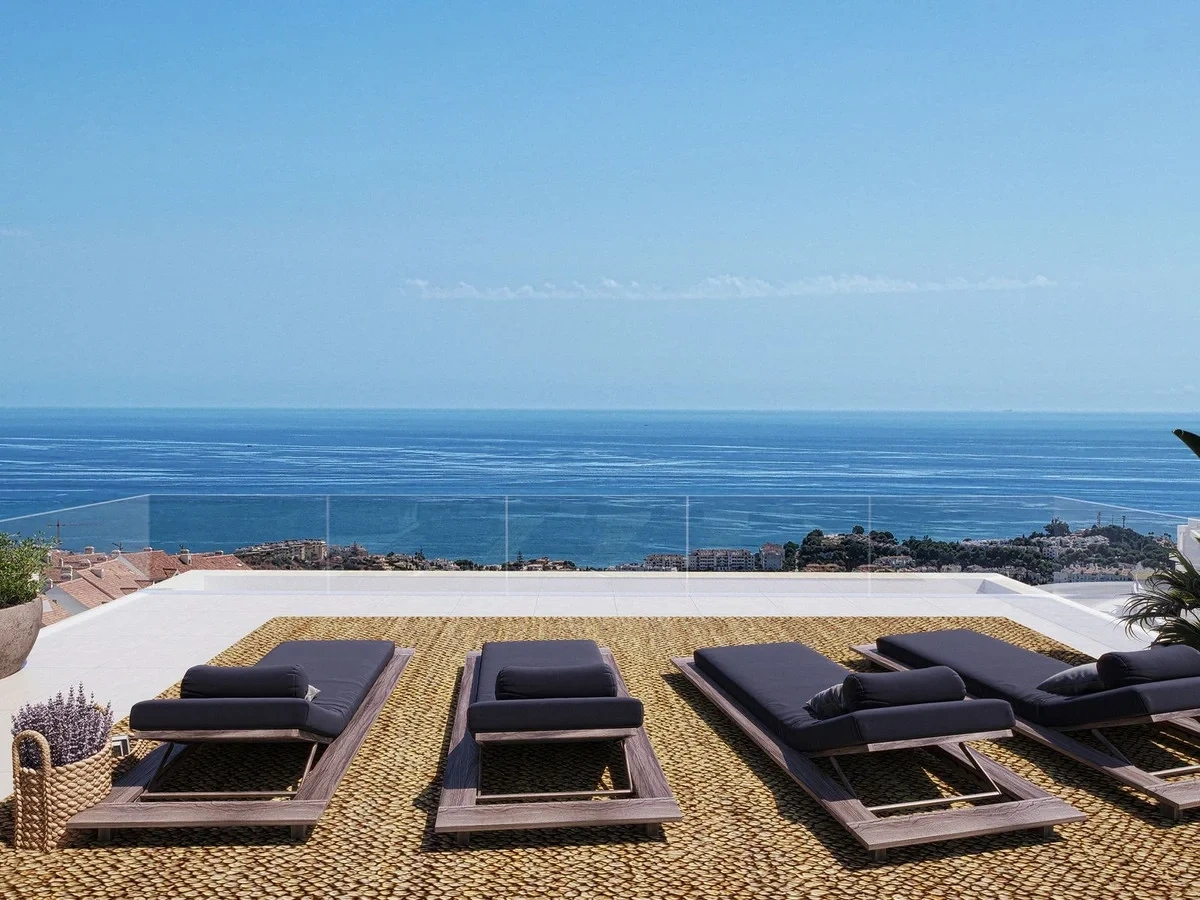 2 - vente maison vue mer mijas andalousie espagne
