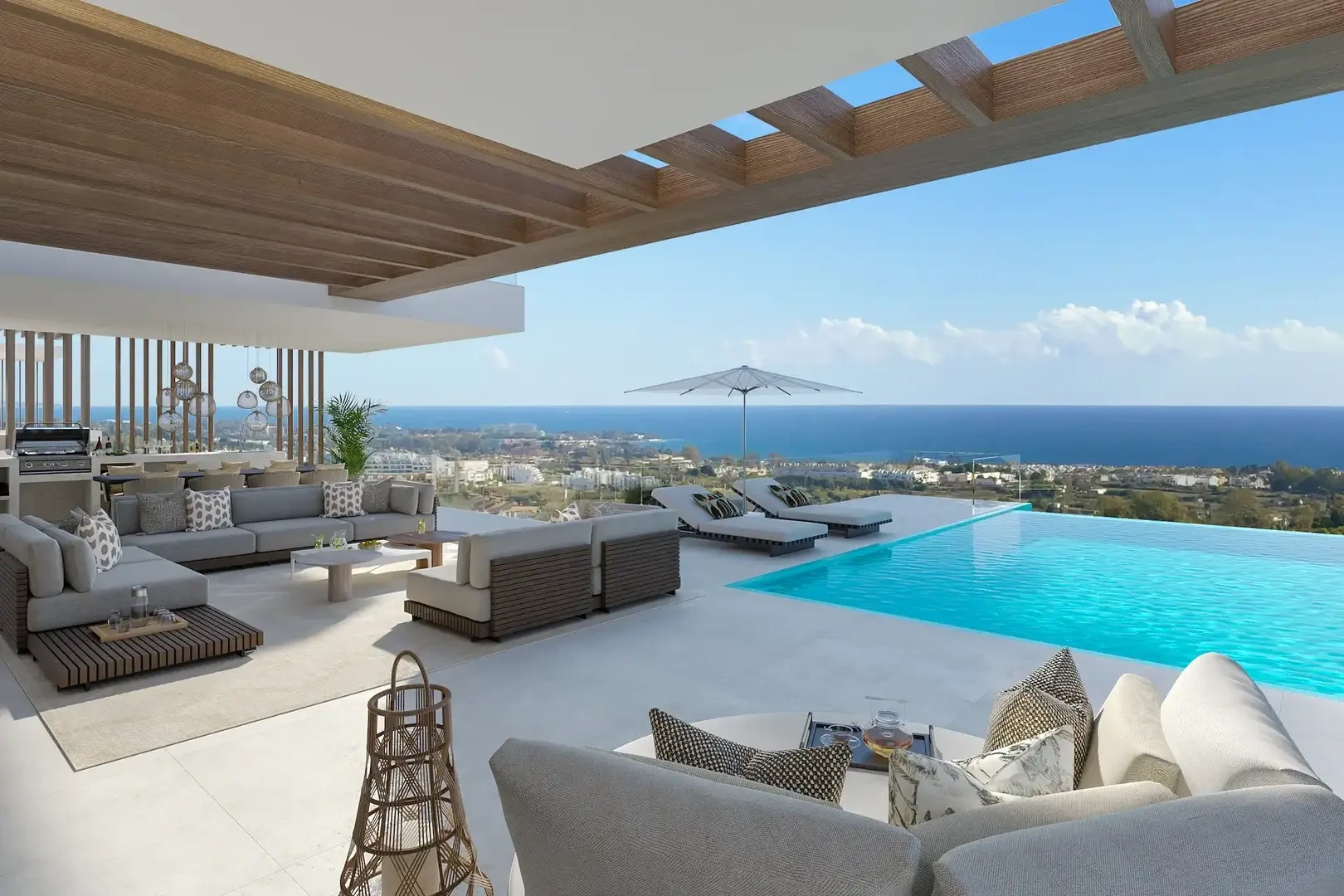 2 - sea view villa for sale in estepona - costa del sol andalusia spain