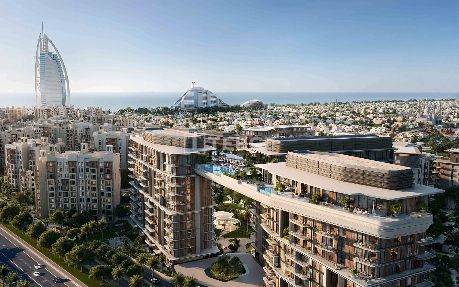 2 - venda apartamento vista de mar dubai dubai emirados árabes unidos