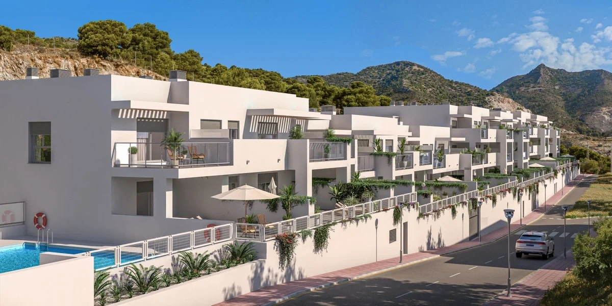 1 - vente appartement vue mer benalmadena - costa del sol andalousie espagne