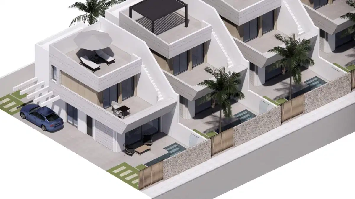 2 - house for sale in san javier region of murcia spain