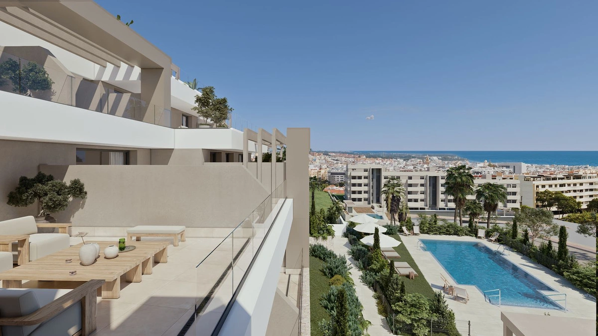 2 - verkoop appartement uitzicht op zee estepona - costa del sol andalusië spanje