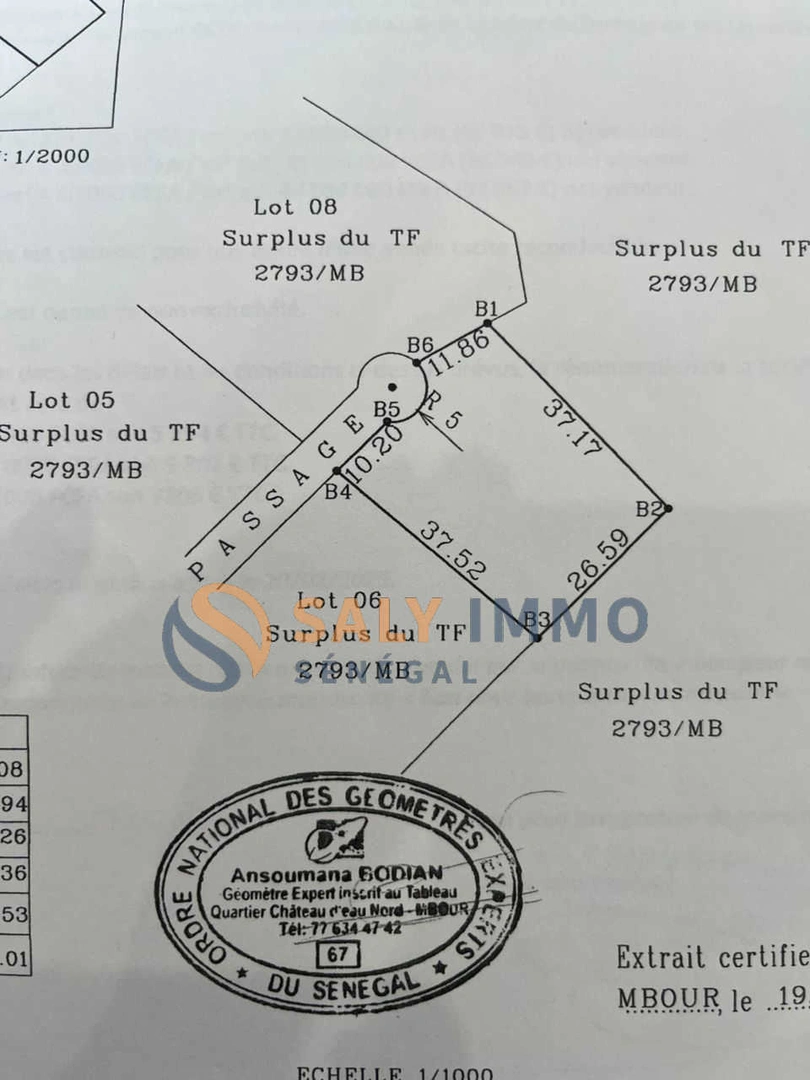 2 - verkauf grundstück ngaring thiès senegal