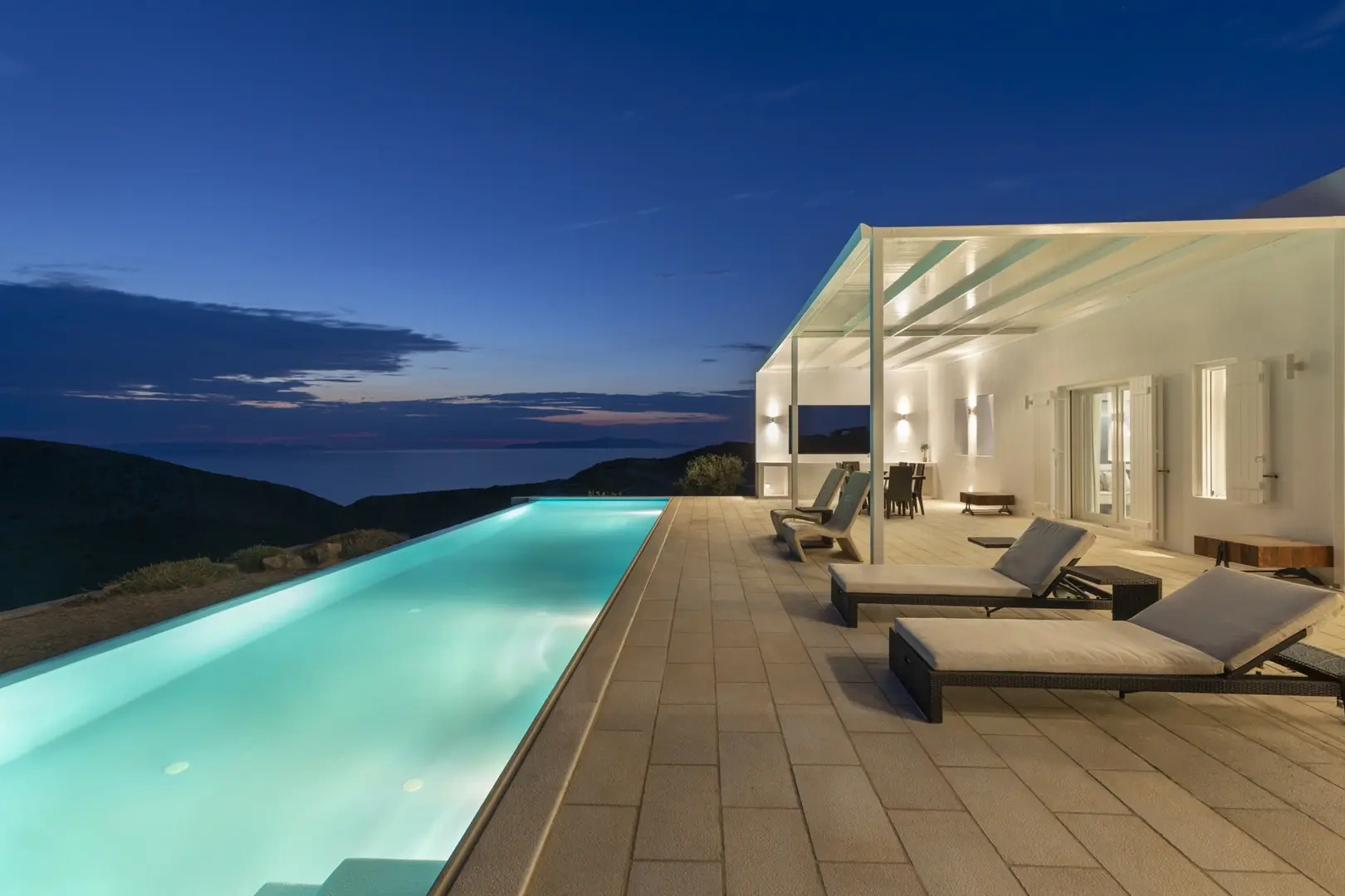 1 - продажа villa вид моря galissás южные эгейские острова греция