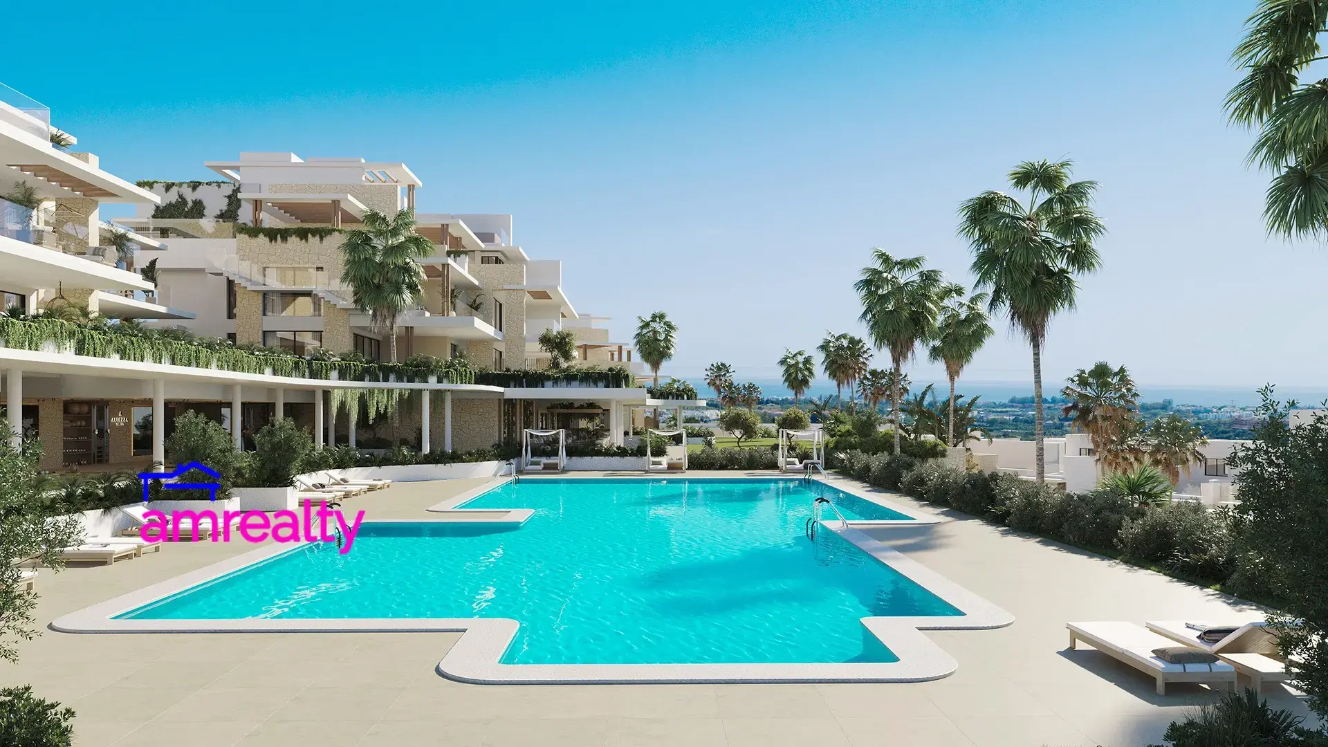 1 - verkoop appartement uitzicht op zee estepona - costa del sol andalusië spanje