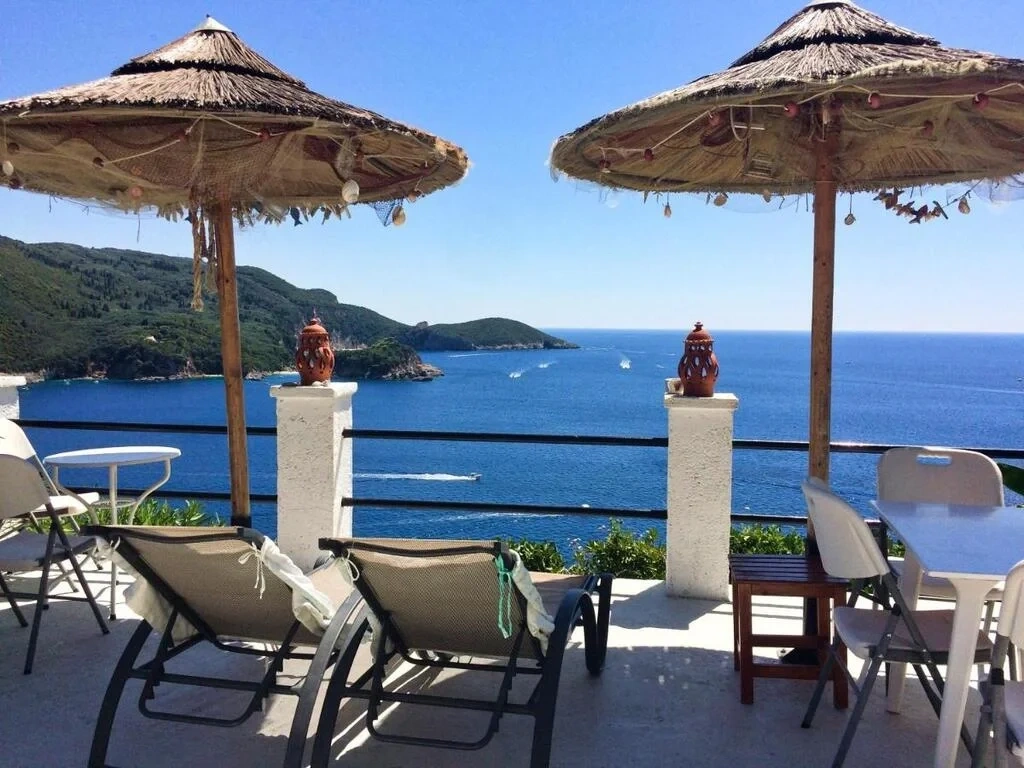 2 - vente appartement vue mer palaiokastrítsa îles ioniennes grèce