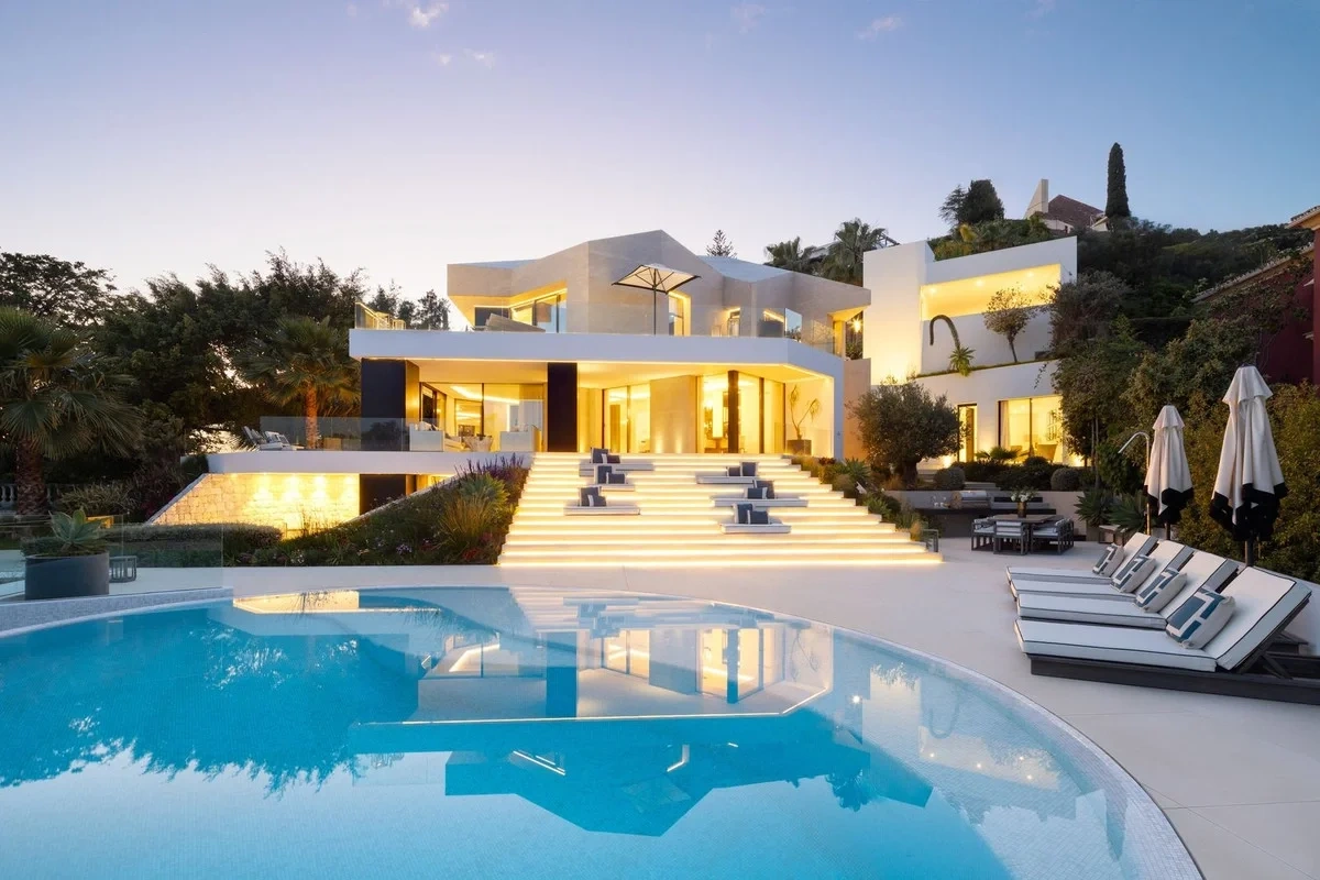 2 - vendita villa vista mare benahavis - costa del sol andalusia spagna