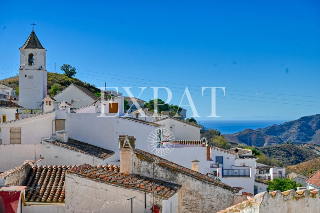 2 - verkauf haus meerblick sedella andalusien spanien