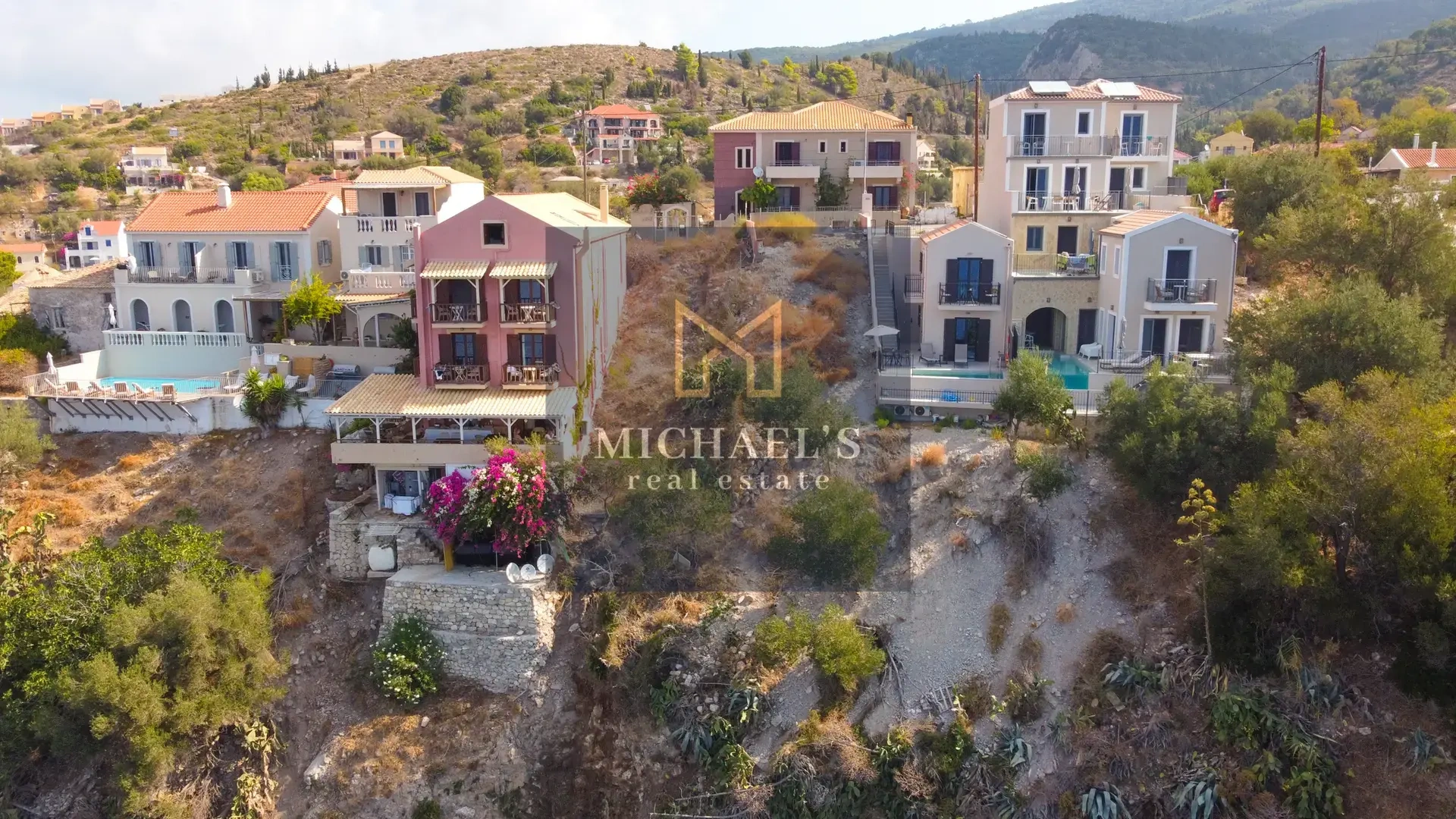 2 - vente terrain pieds dans l'eau kefalonia îles ioniennes grèce