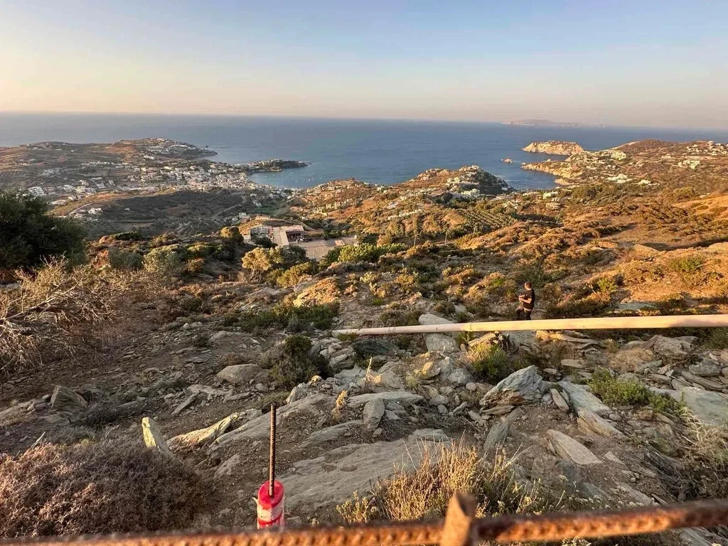 2 - vente terrain vue mer agía pelagía crète grèce