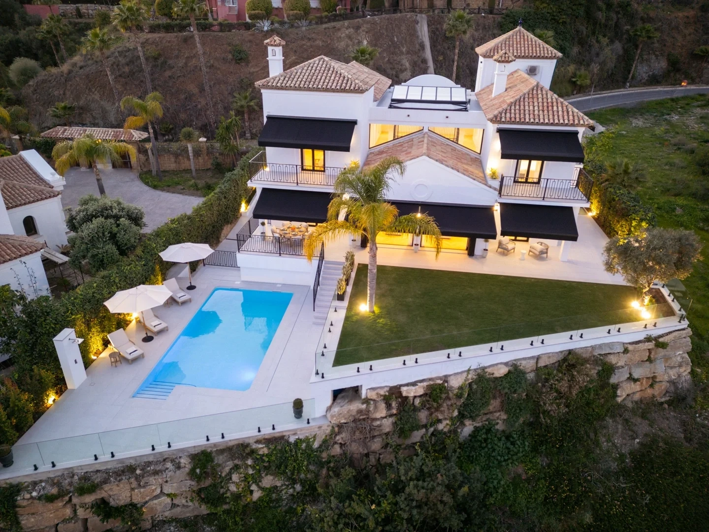 1 - sea view villa for sale in benahavis - costa del sol andalusia spain