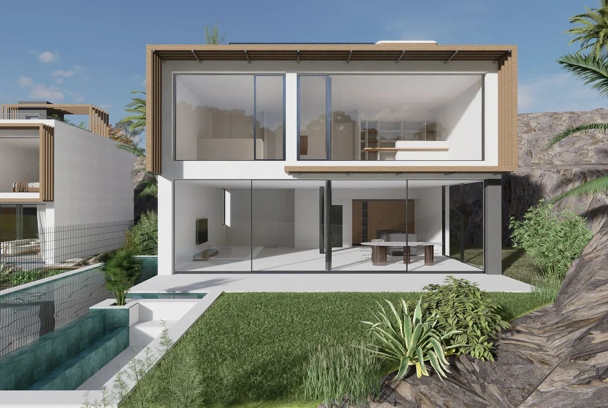 1 - venta casa vista al mar mijas andalucía españa