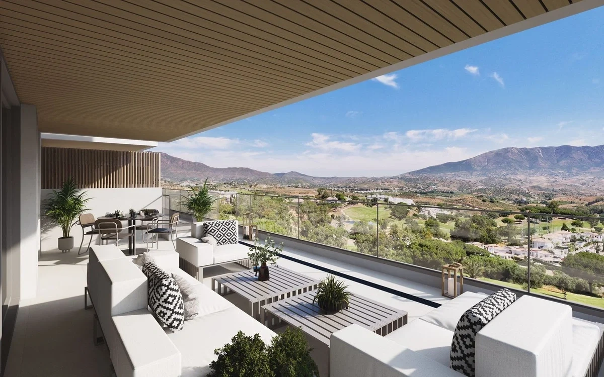 2 - verkoop appartement uitzicht op zee mijas andalusië spanje