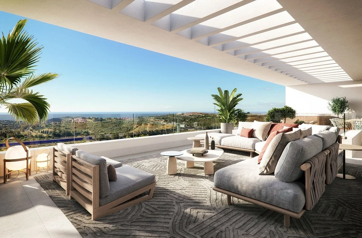 2 - venta apartamento vista al mar casares - costa del sol andalucía españa