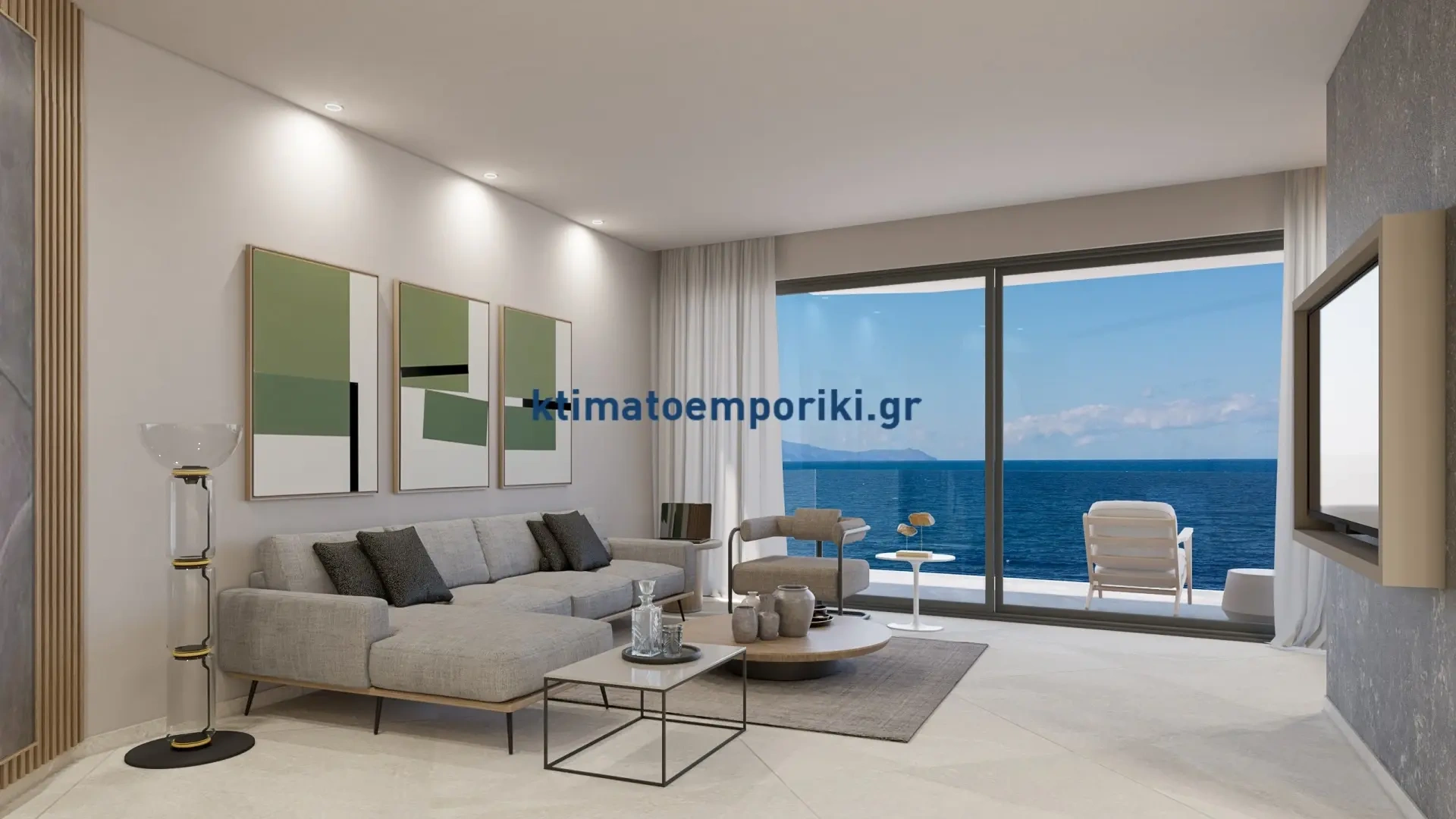 2 - vente appartement pieds dans l'eau héraklion crète grèce