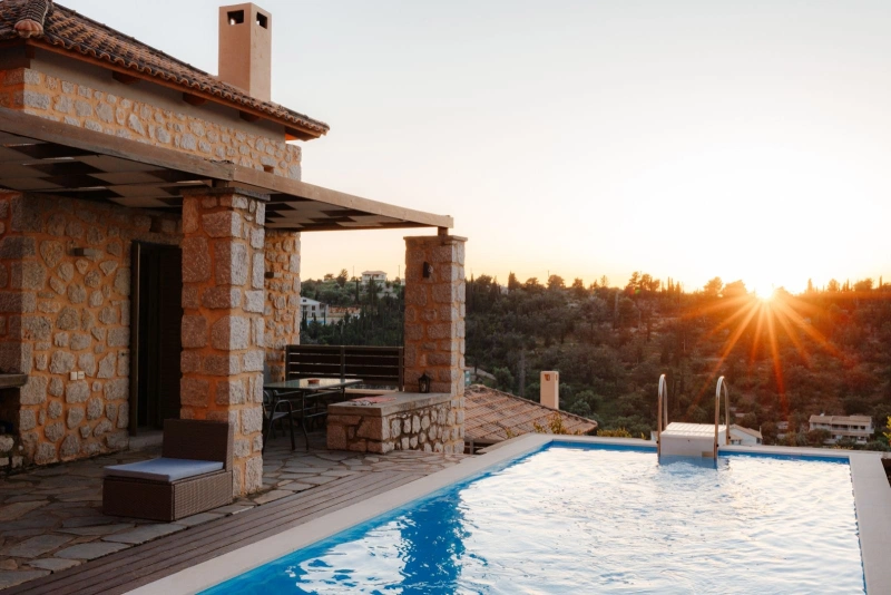 2 - vente maison vue mer lefkada îles ioniennes grèce