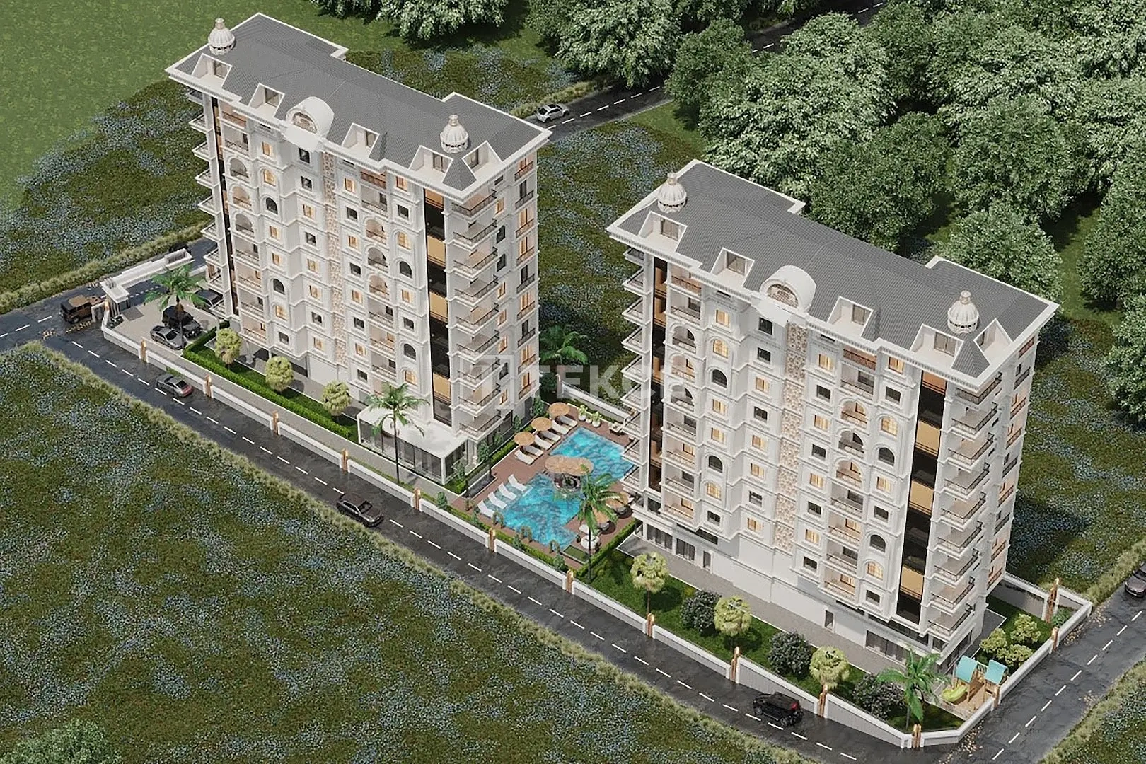 2 - verkoop appartement uitzicht op zee alanya antalya turkije