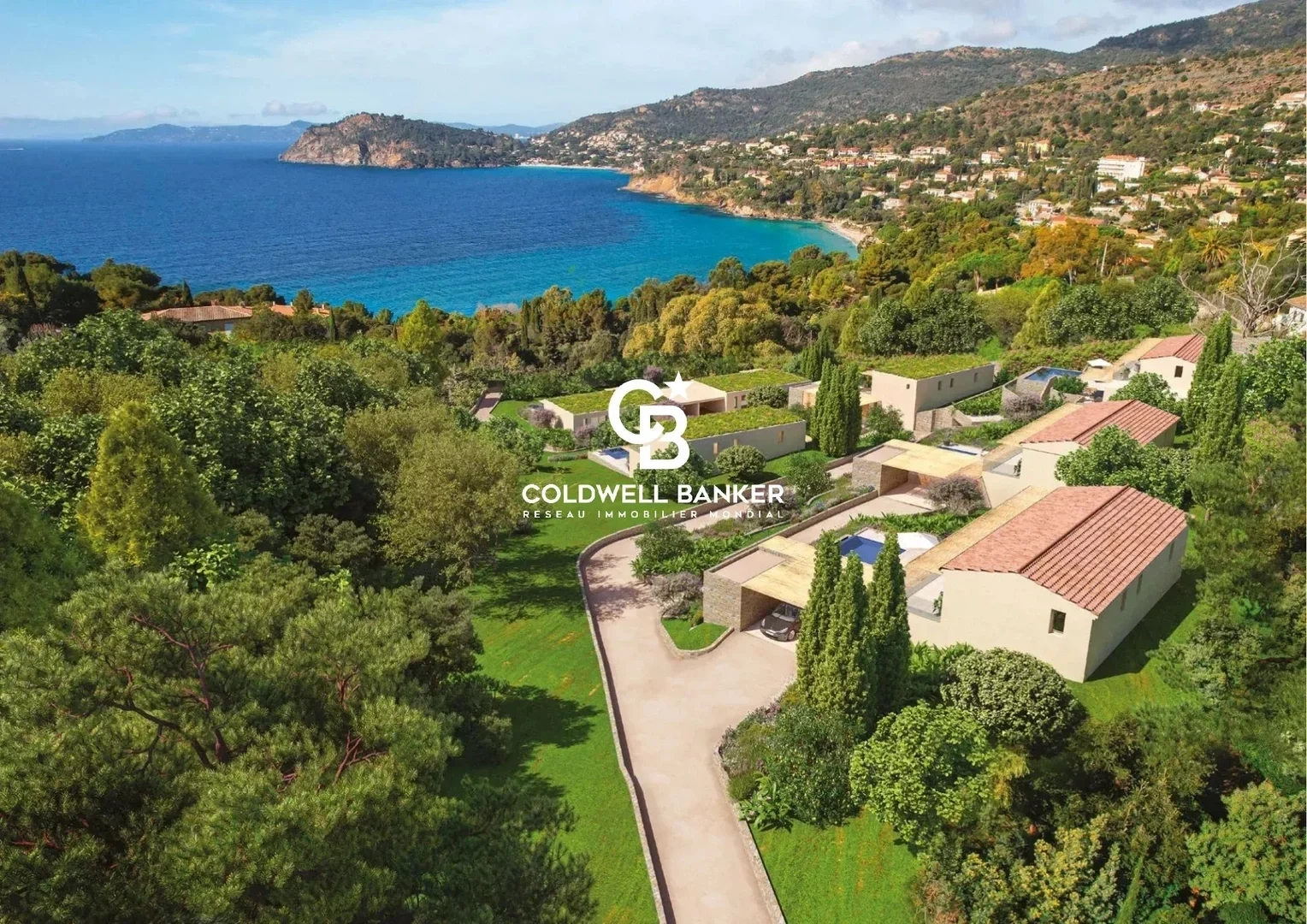 1 - venta casa vista al mar rayol-canadel-sur-mer var francia