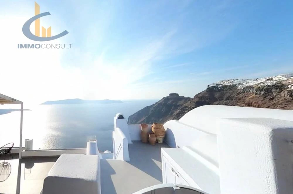 2 - vente immeuble vue mer santorin - cyclades egée méridionale grèce