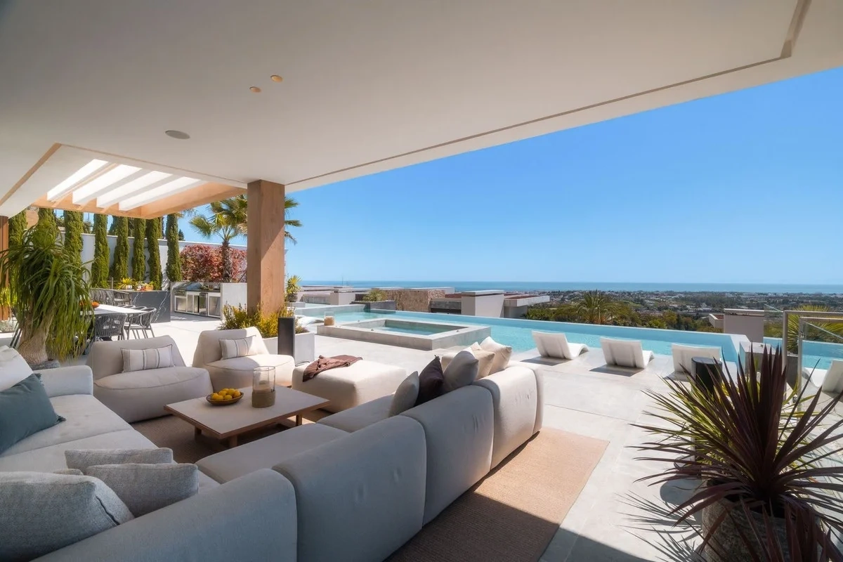 2 - vente maison vue mer benahavis - costa del sol andalousie espagne