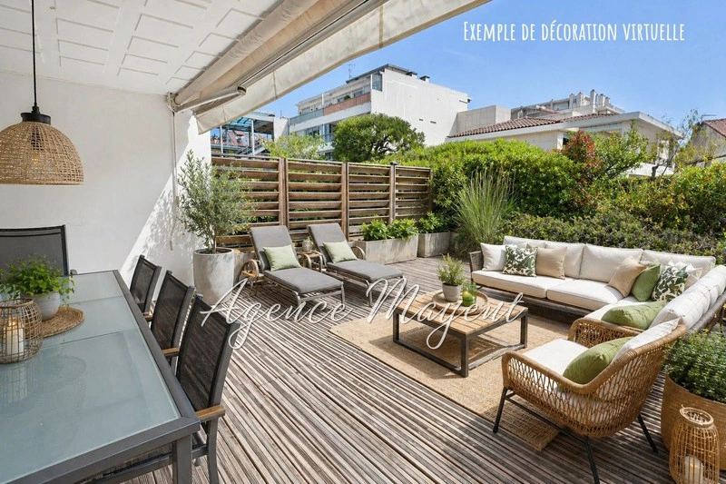 Apartamento con terraza