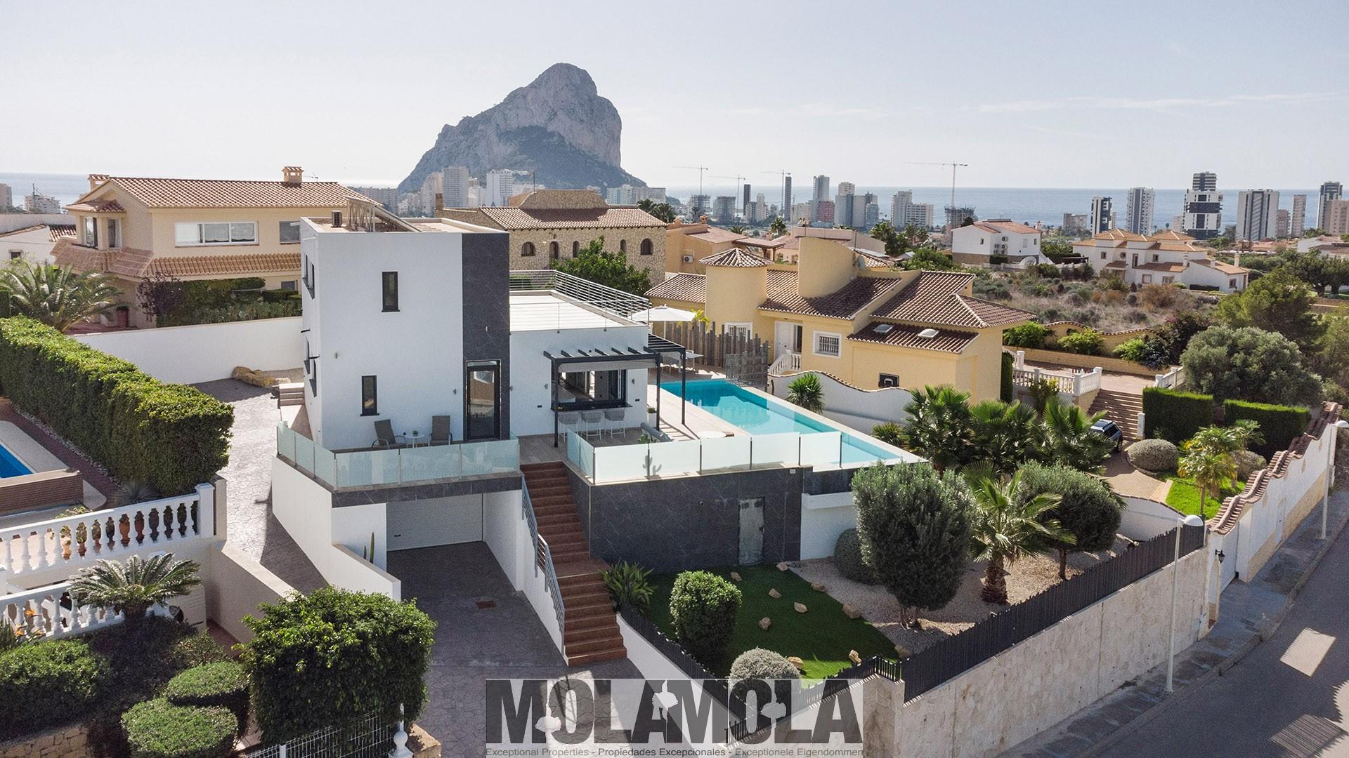 1 - продажа дом вид моря calpe - costa blanca валенсия испания