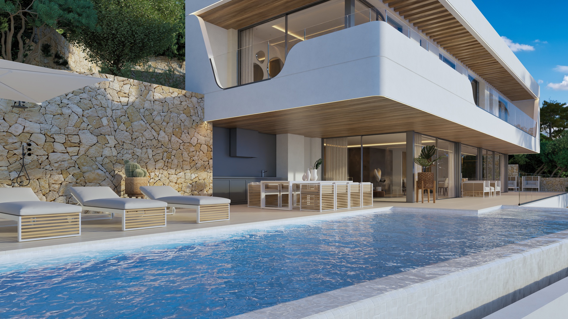 2 - vente maison vue mer moraira - costa blanca communauté valencienne espagne
