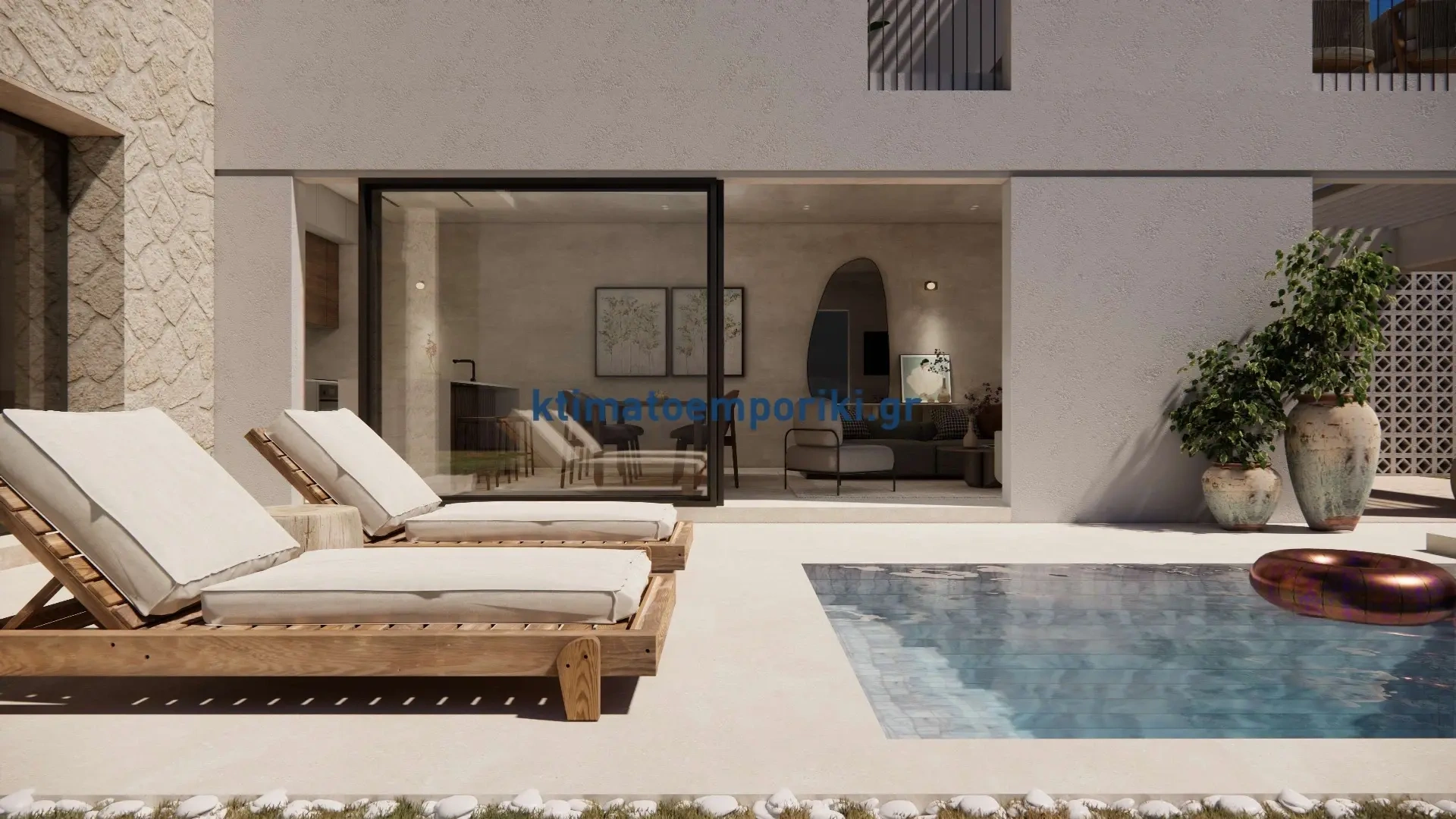 2 - venta casa frente al mar platanias creta grecia