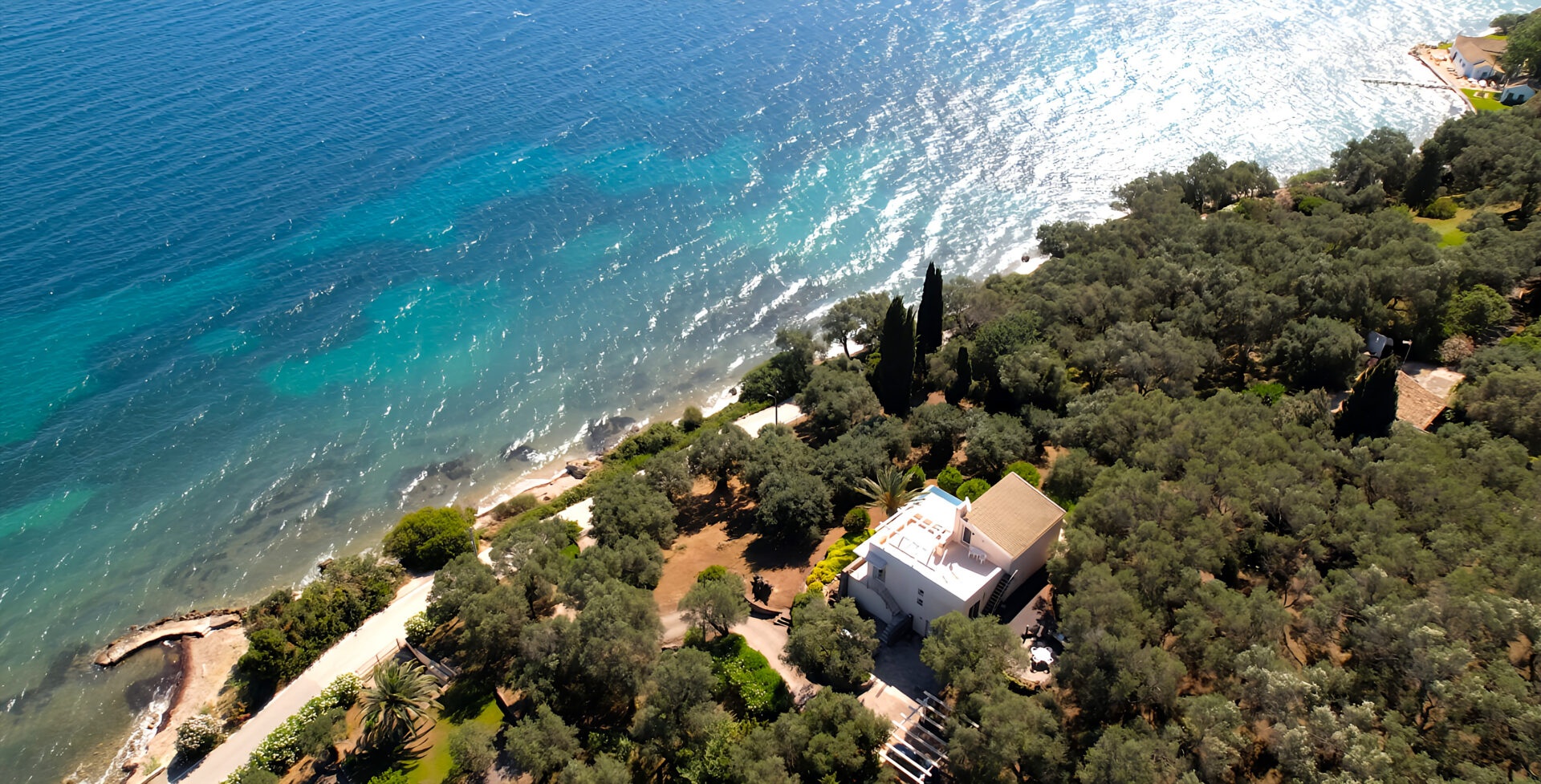 1 - sea view house for sale in chlomós ionian islands greece