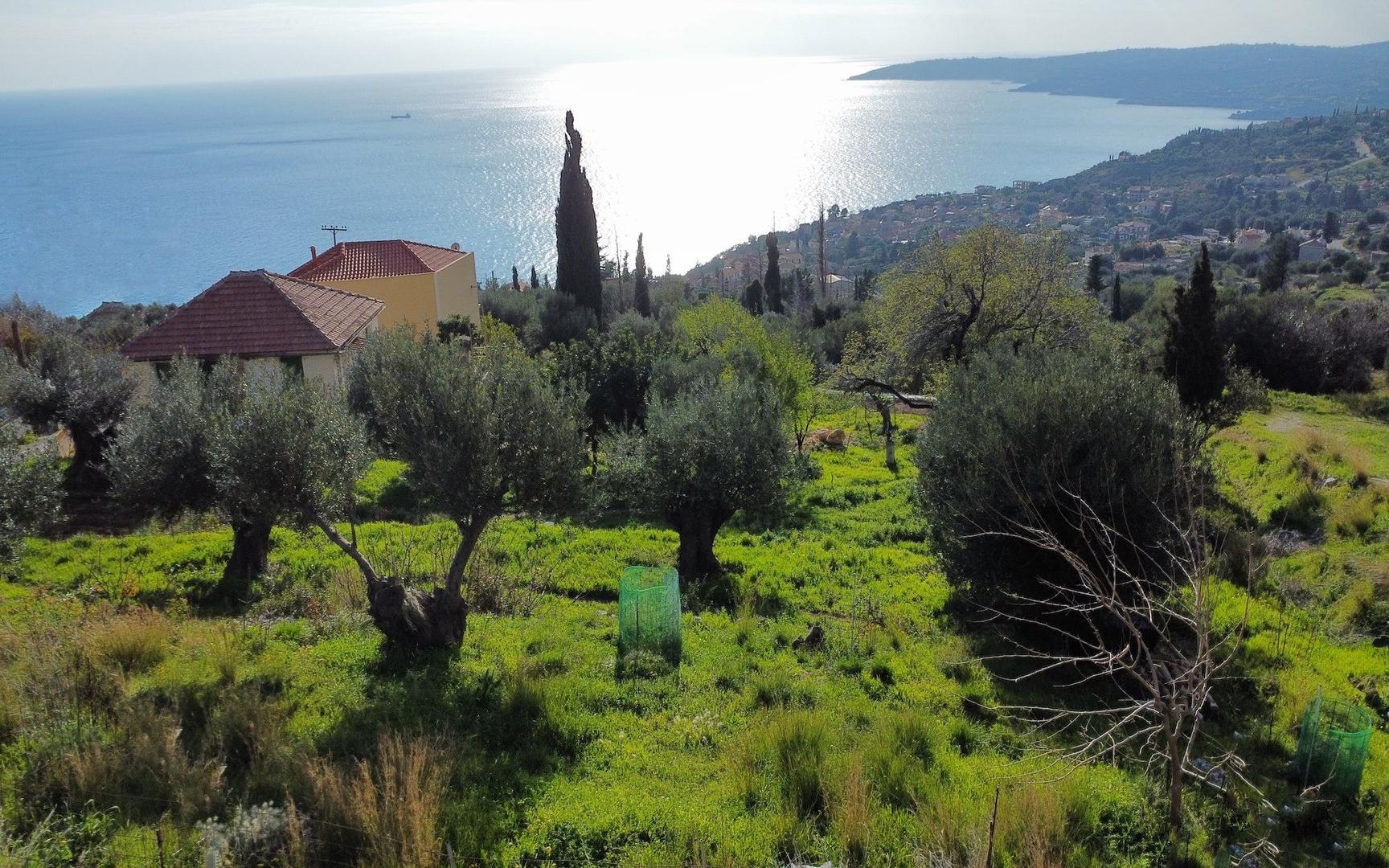 1 - venta terreno vista al mar kefalonia islas jónicas grecia