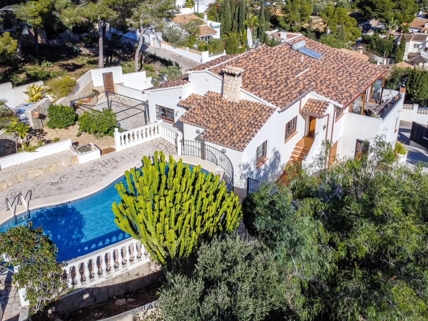 1 - venta casa vista al mar moraira - costa blanca comunidad valenciana españa
