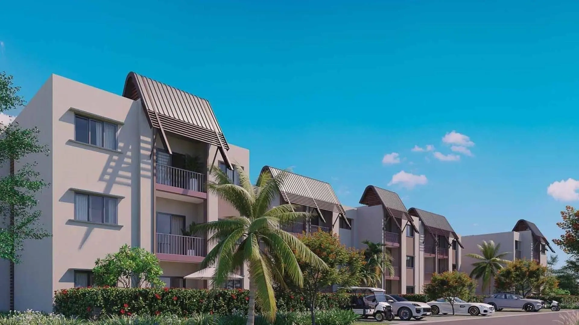 1 - venda apartamento a praia ao pé haute rive rivière du rempart maurício