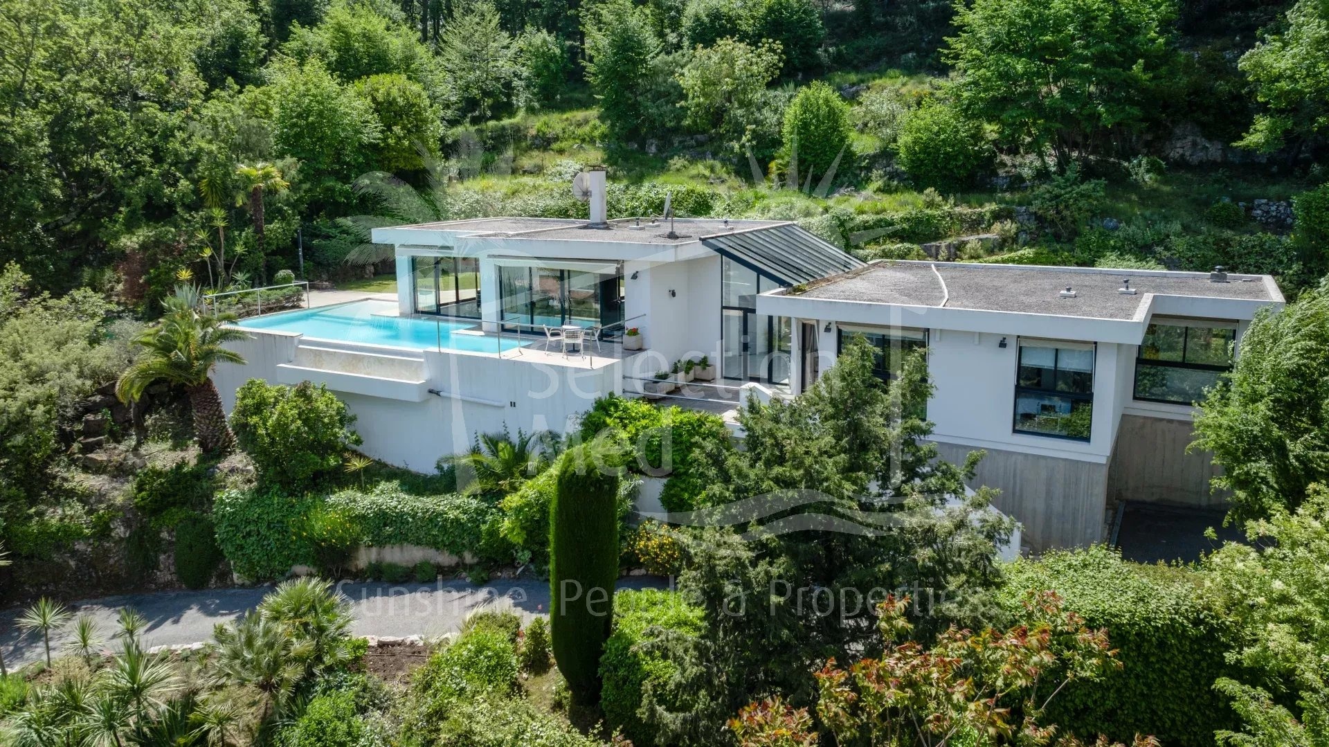 1 - sea view house for sale in le rouret alpes-maritimes france