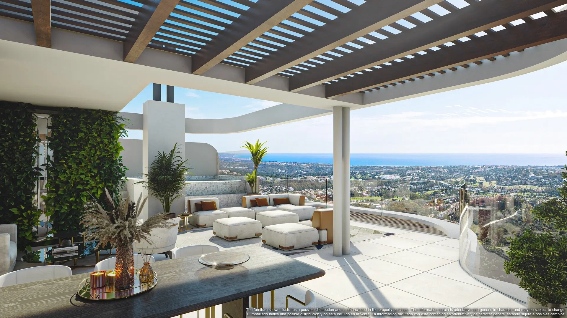 1 - venda apartamento vista de mar benahavis - costa del sol andaluzia espanha