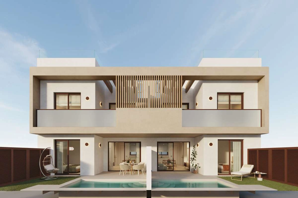 2 - vente maison pieds dans l'eau san pedro del pinatar région de murcie espagne