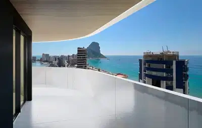 2 - venda apartamento vista de mar calpe - costa blanca comunidade valenciana espanha
