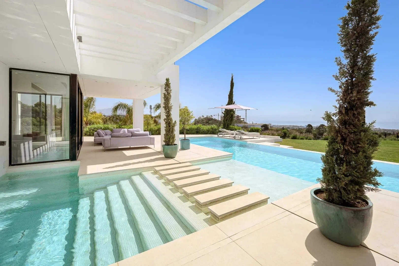 2 - vakantiewoningen te huur huis uitzicht op zee estepona - costa del sol andalusië spanje