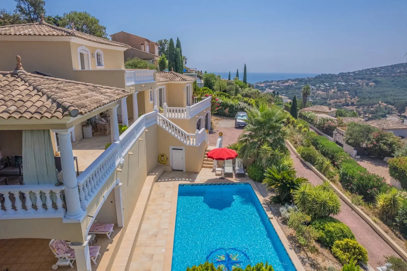 1 - vente maison vue mer les issambres var france