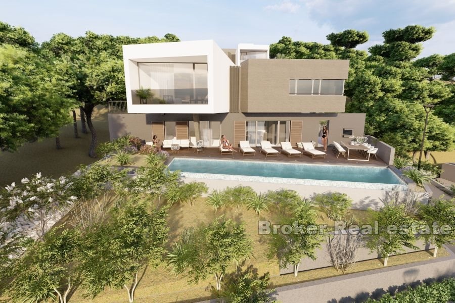 1 - sea view house for sale in trogir split-dalmatia croatia